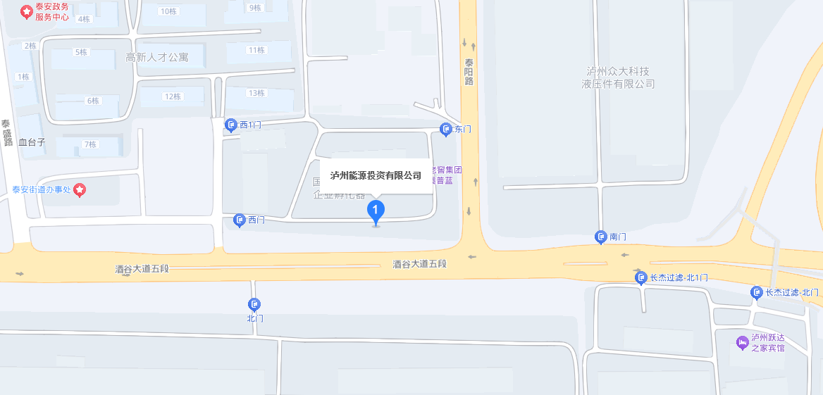 公司位置地图
