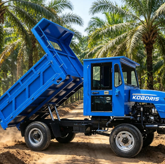 KOBORIS 4WD Farm Transport Dumper: All‑Terrain Hauling Equipment for Farms, Rural Construction and Landscaping Works